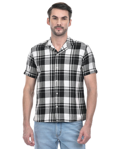 MEN'S HALF SLEEVE SLIM FIT SHIRT