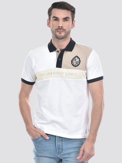 Black n White Polo T-shirt