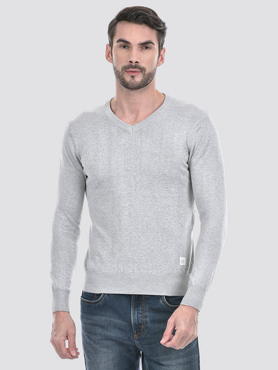 Mens V-Neck Flatknit