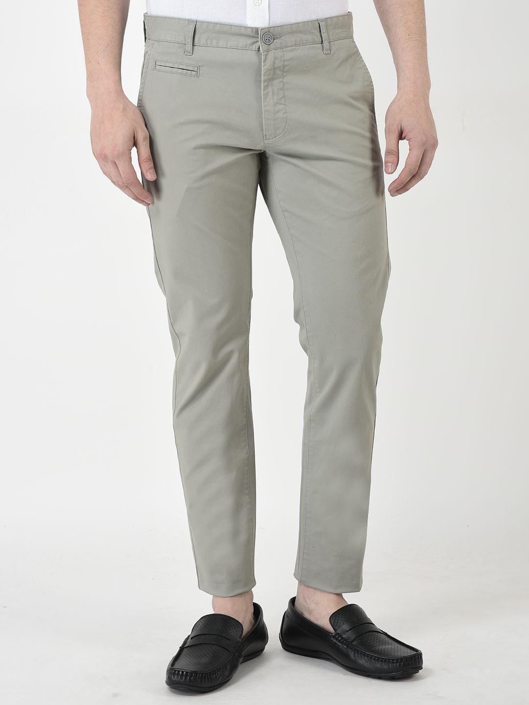Buy Men Black Solid Regular Fit Casual Trousers Online - 811031